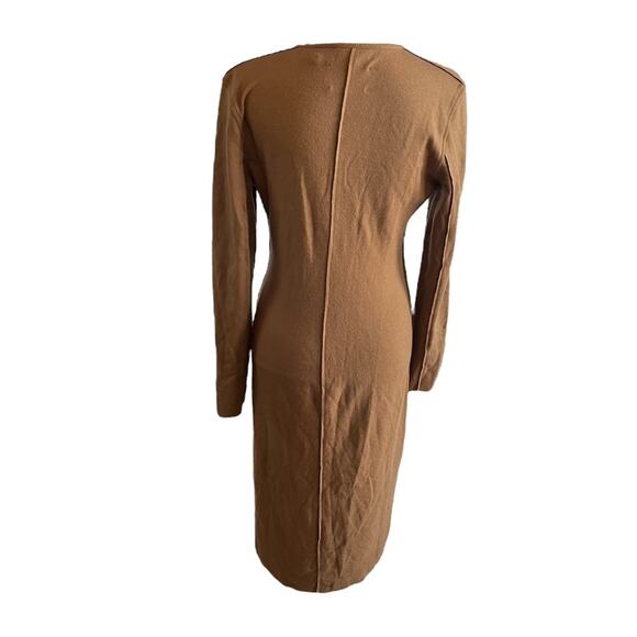 Rag and Bone Long Sleeve Wool Midi Dress Size Small New Retails $450 - Picture 4 of 7
